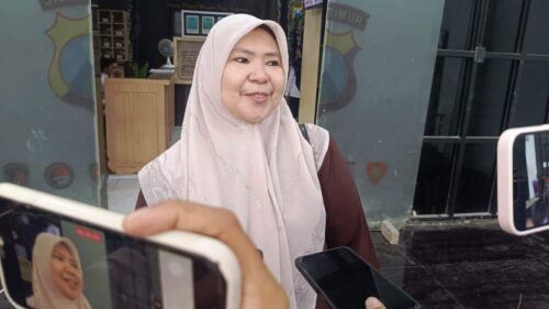 Camelia Habibah diperiksa Polrestabes Surabaya