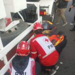 Truk Tangki Tabrak Motor di Karang Tembok