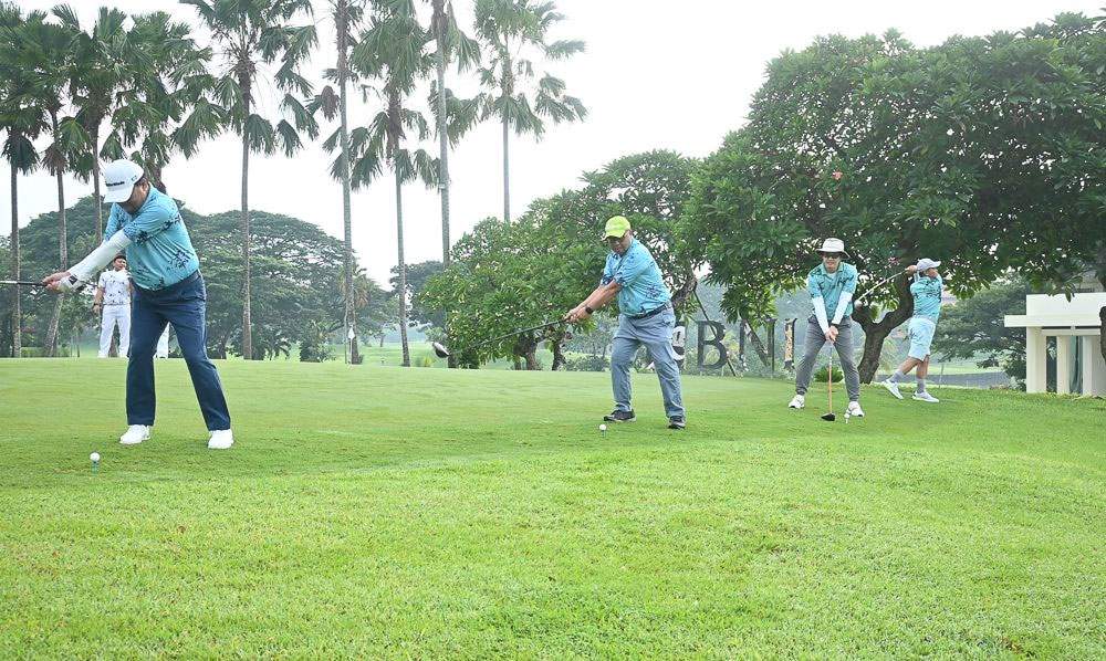 Peserta Turnamen Golf BRI RO Surabaya