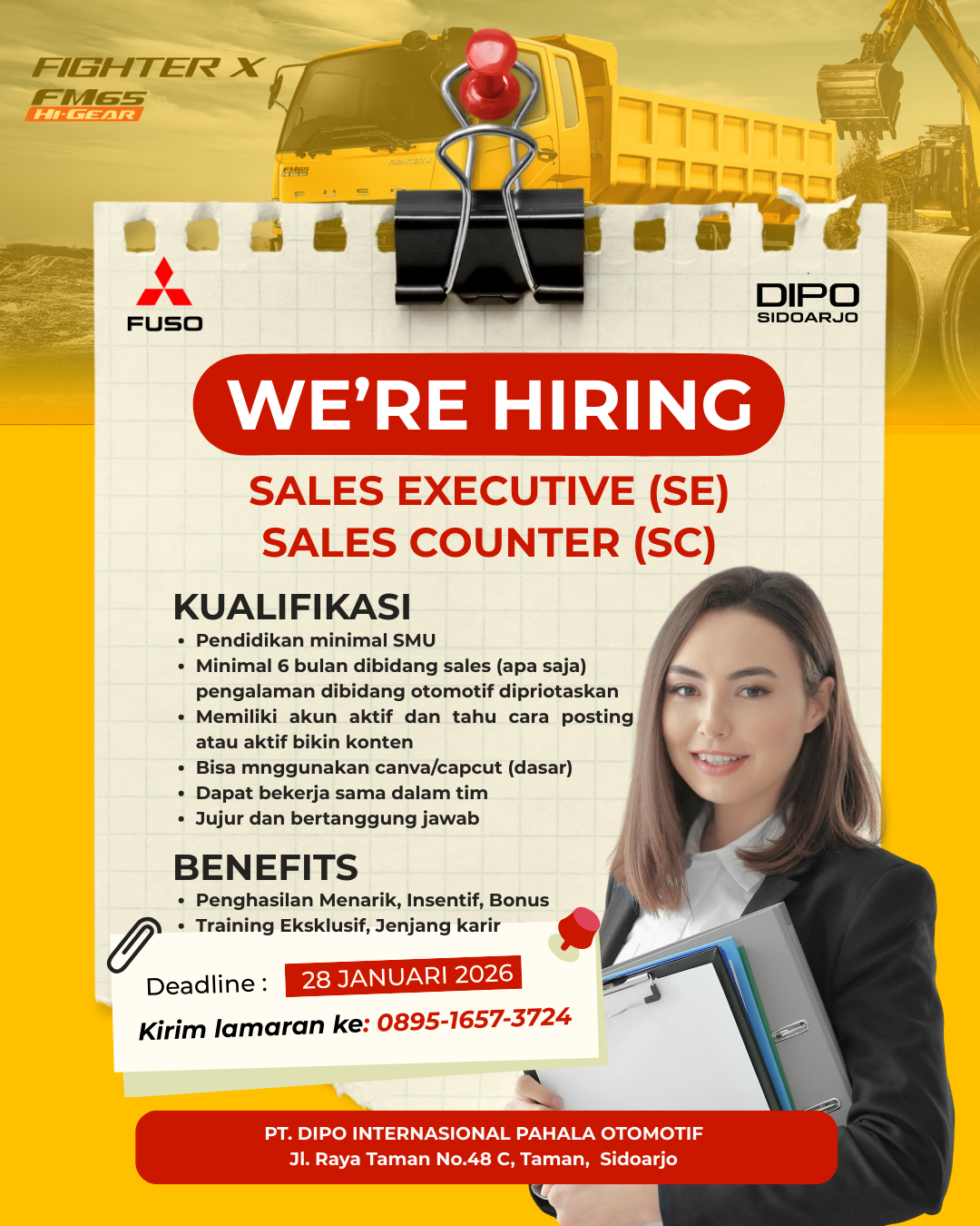 Lowongan kerja sSidoarjo 2026