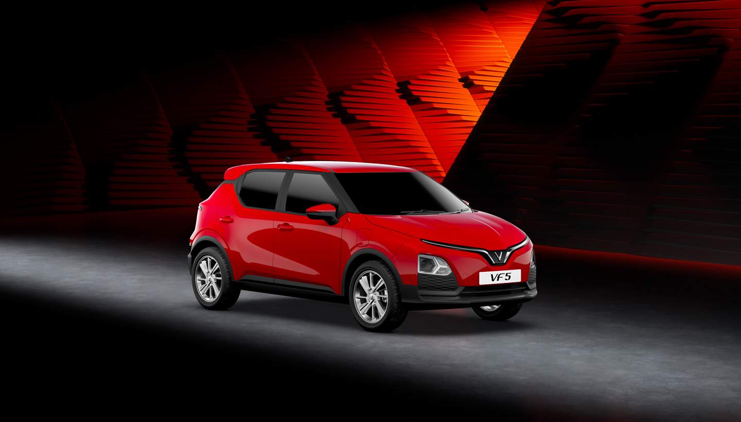 test drive mobil listrik vinfast vf5 surabaya