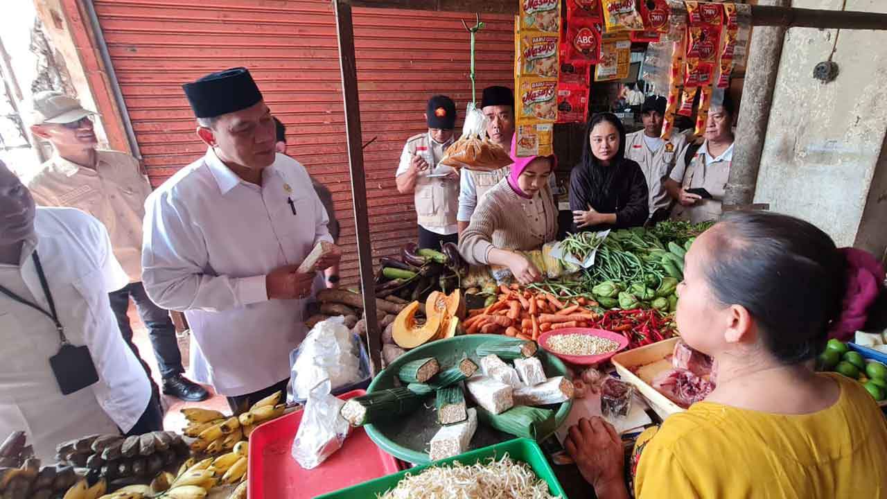 pantauan harga sembako Lebaran