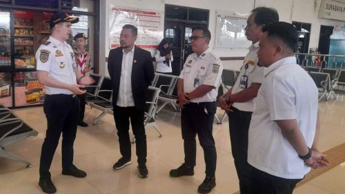 Sidak arus mudik Lebaran 2025