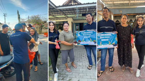 Berbagi di hari Idul Adha 2025