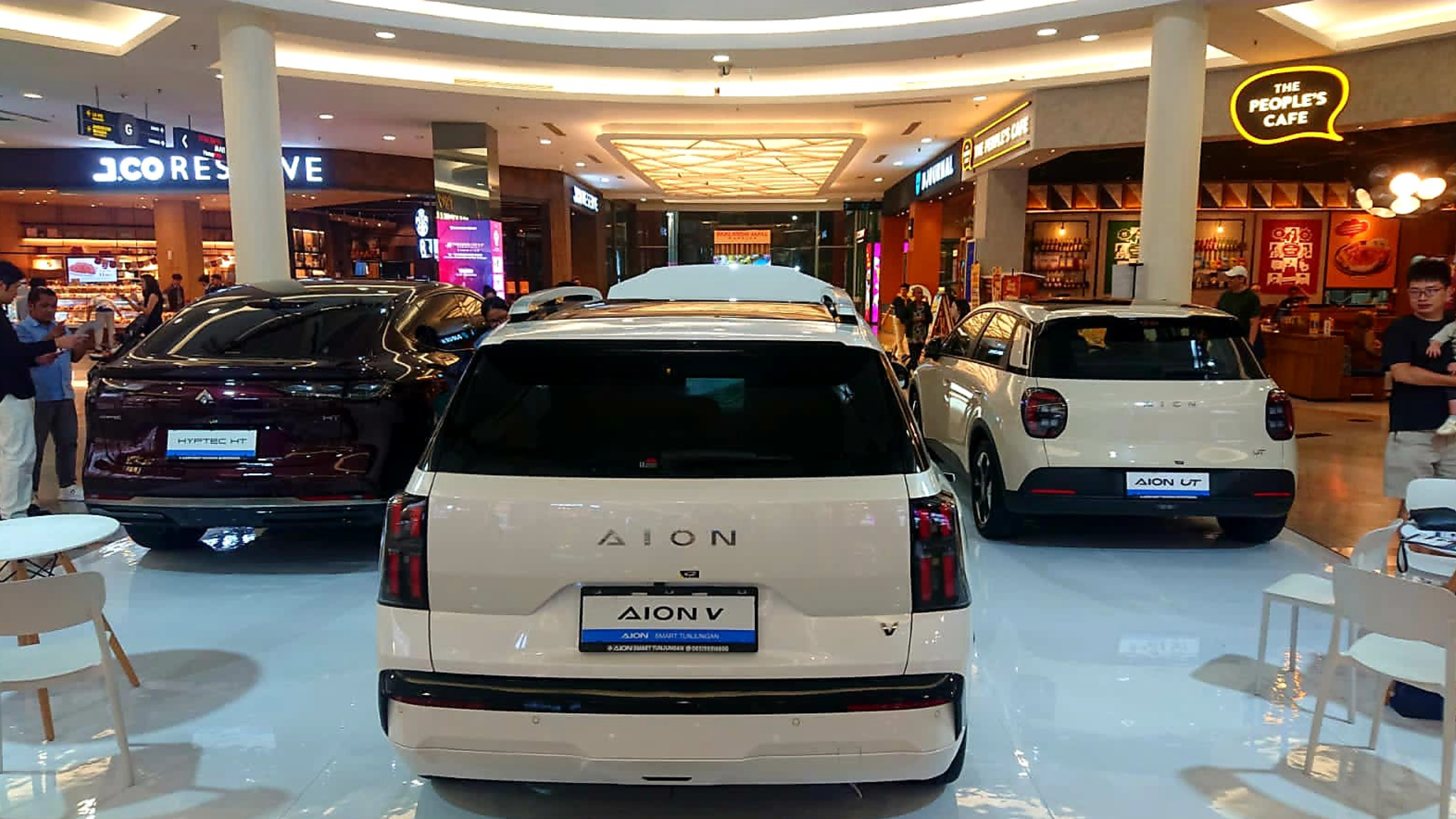 Pameran mobil listrik AION 2025 surabaya (foto: istimewa)