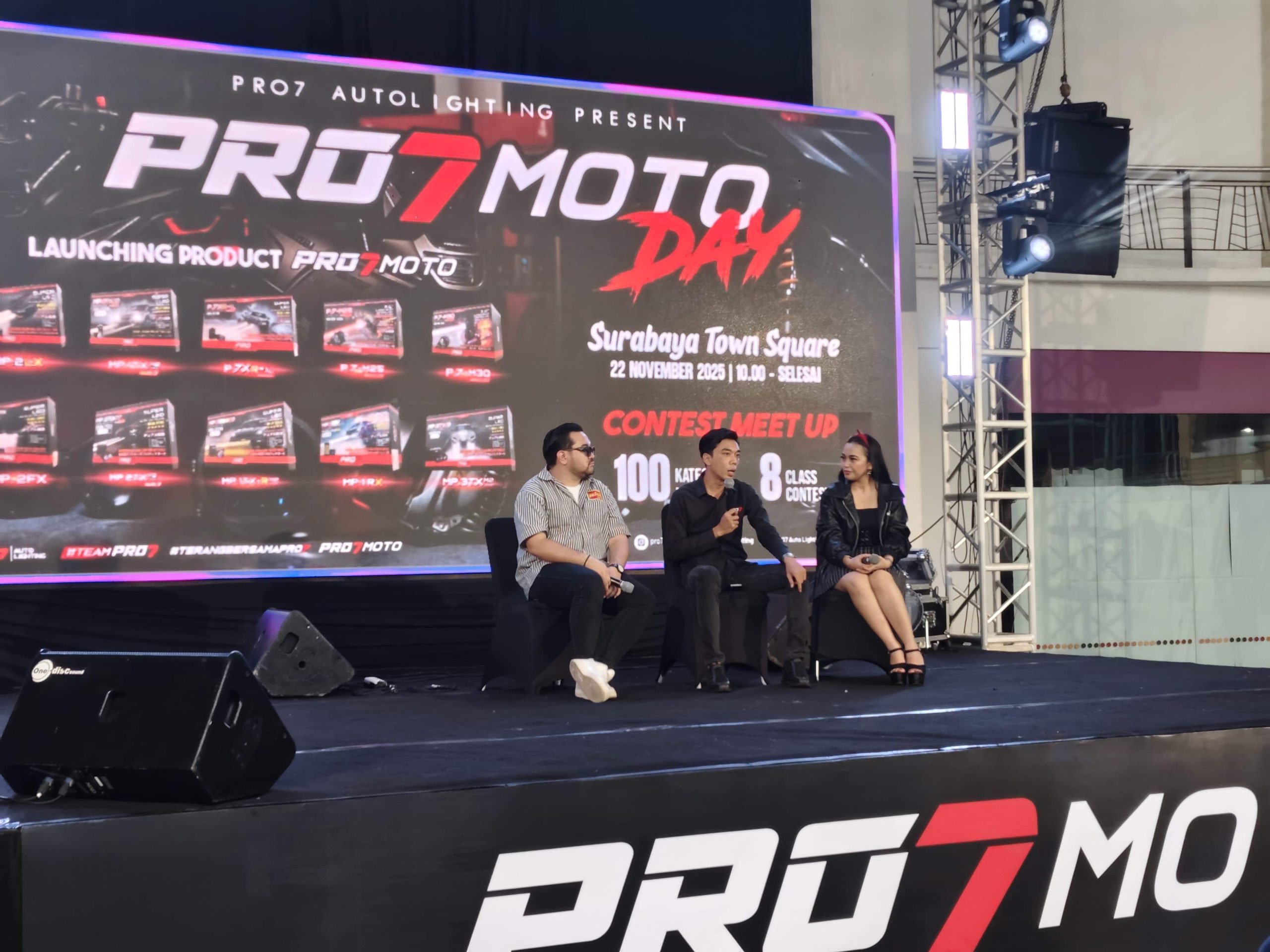 PRO7 MOTO dikembangkan dengan membawa warisan kualitas dari segmen mobil PRO7, namun dirancang spesifik untuk kebutuhan motor