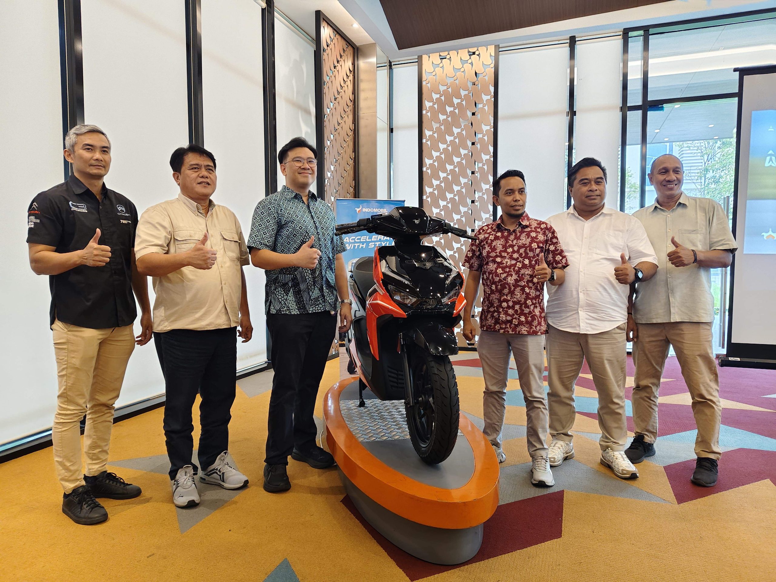 Indomobil eMotor Perkenalkan Sprinto di Surabaya, Motor Listrik Urban dengan Desain Dinamis dan Responsif