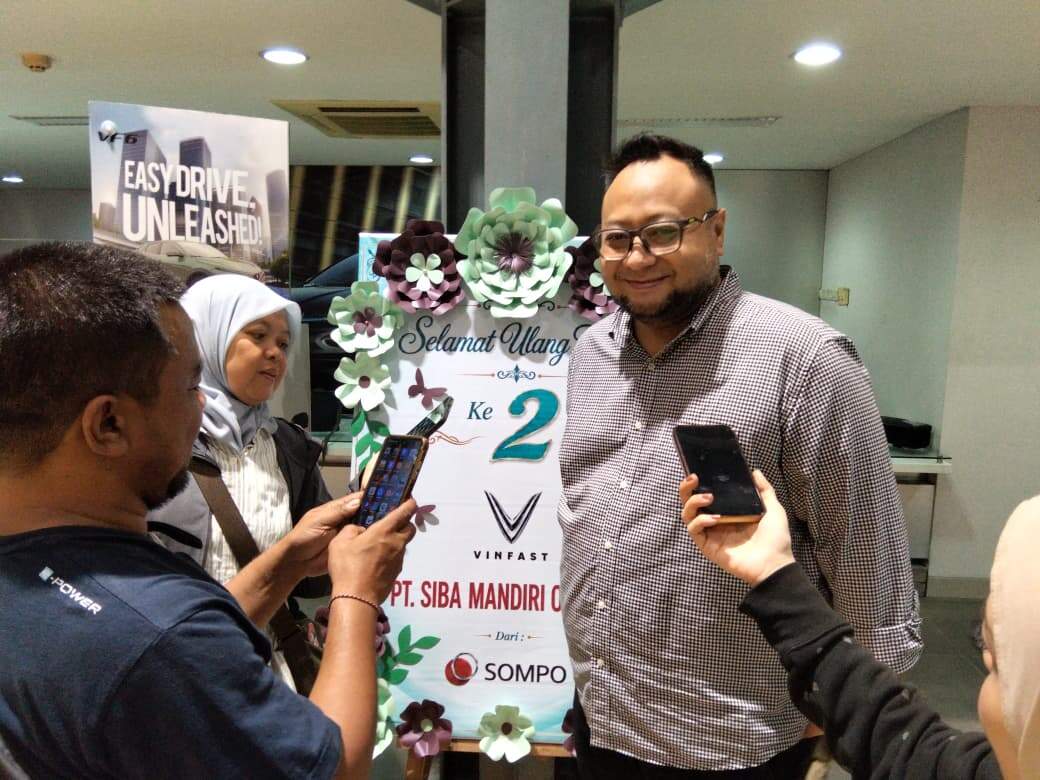 Rinaldi Ramdani selaku Head of Training Department Vinfast Indonesia