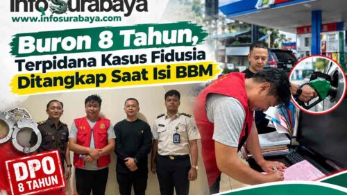 Buron 8 Tahun, Terpidana Kasus Fidusia Ditangkap Saat Isi BBM