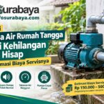 Ciri-Ciri Pompa Air Rumah Tangga Mulai Kehilangan Daya Hisap dan Estimasi Biaya Servisnya