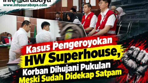 Kasus Pengeroyokan HW Superhouse, Korban Dihujani Pukulan Meski Sudah Didekap Satpam