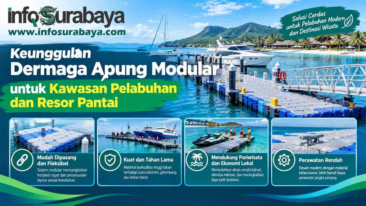 Keunggulan Dermaga Apung Modular untuk Kawasan Pelabuhan dan Resor Pantai