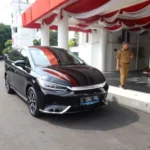 Mobil listrik dinas Surabaya. (Foto Pemkot Surabaya)