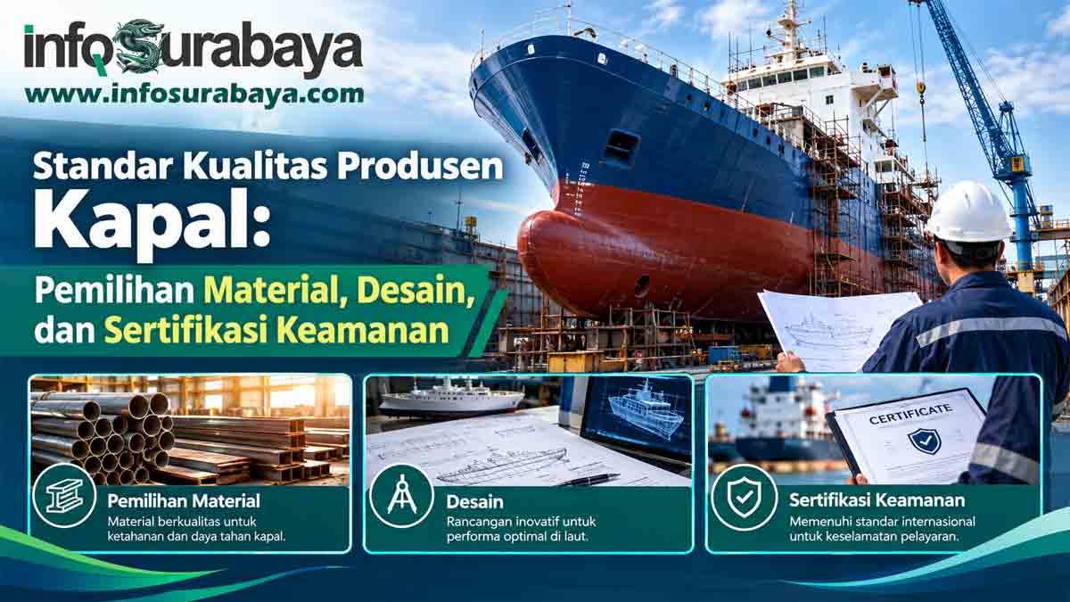 Standar Kualitas Produsen Kapal: Pemilihan Material, Desain, dan Sertifikasi Keamanan