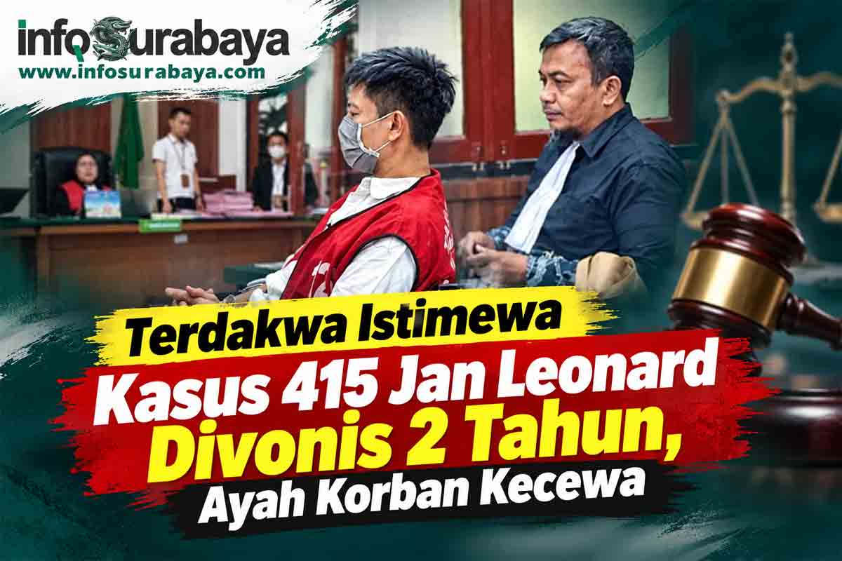 Terdakwa Istimewa Kasus Pencabulan Jan Leonard Divonis 2 Tahun