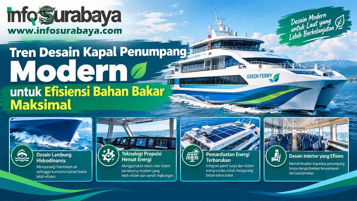 Tren Desain Kapal Penumpang Modern untuk Efisiensi Bahan Bakar Maksimal